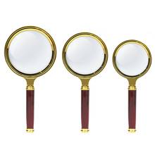 10X Magnifying Glass Portable Handheld Magnifier for Jewelry Newspaper Book Reading High Definition Eye Loupe Glass 2024 - buy cheap