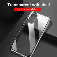 Прозрачный Ультратонкий Мягкий чехол для Samsung Galaxy F62 A12 A72 A52 A42 5G Прозрачный чехол для мобильного телефона для Samsung F62 52 42 чехол Чехол на заднюю панель 2024 - купить недорого