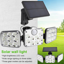 2021 Googor 20w Super Bright Solar Lights 120 LED Waterproof Outdoor Indoor Solar Lamp PIR Motion Sensor Street Light for Garden 2024 - buy cheap