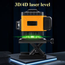 Green Laser Level 360 Stand 3D Leveling Unit Self Level Horizontal Vertical Cross Lines 4D Laser Level Self 360 Laser Guide 2024 - buy cheap