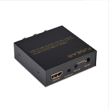 HDMI-совместимый с AV автоскалером адаптер HD 1080P видео композитный конвертер 3 RCA AV/CVSB L/R Поддержка NTSC PAL для PS3 DVD TV 2024 - купить недорого