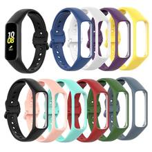Soft Silicone Watchband Strap for Samsung Galaxy Fit 2 SM-R220 Bracelet Band Sport Replacement Wristband correa Accessories 2024 - buy cheap