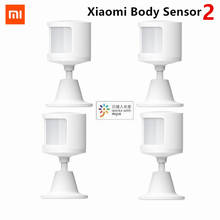 Xiaomi mijia-sensor de presença humana 2021, dispositivo inteligente com 2 sensores de movimento, prático, casa, acessório 2024 - compre barato