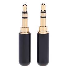 2pcs/lot 3.5 mm Plug Audio Jack 3 Pole Gold Plated Earphone Adapter Socket For DIY Stereo Headset Earphone Headphone For Repair 2024 - buy cheap