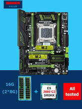 HUANANZHI X79 Super ATX Motherboard with CPU Intel Xeon E5 2660 SR0KK Big Brand RAM 16G(2*8G) RECC Dual M.2 SSD Slot Best Combo 2024 - buy cheap