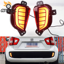 Luz LED de parachoques trasero para coche, Reflector de señal de giro, luces de freno, para Suzuki Ignis MF 2016, 2017, 2018, 2019, 2020 2024 - compra barato
