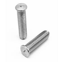 30pcs M3 M4 spot welding screws 304 stainless steel none head full thread male screw machine nail 6mm-30mm length 2024 - buy cheap