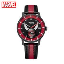 Disney Original Marvel The Avengers VENOM SPIDER MAN Quartz Watch Leather Calendar Luminous 50M Waterproof New Relogio Masculino 2024 - buy cheap