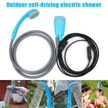 Spot Portable Camping Shower Set 12V Car Shower Head Kit for Hiking Outdoor Travel Bathing Car Washing M8617 2024 - buy cheap