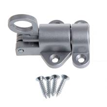 Window Gate Security Pull Ring Spring Bounce Door Bolt Aluminum Latch Lock 2024 - buy cheap