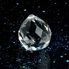 Bola de luminária de cristal transparente pendurada prisma coletor de sol decoração de casamento 20mm 2024 - compre barato
