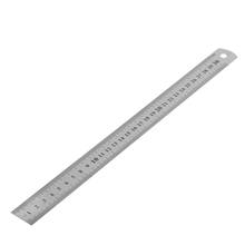 30CM 12\"Steel Stainless Pocket Pouch Metric Metal Ruler Measurement Double Sided R9JB 2024 - buy cheap