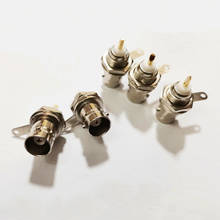 NCHTEK BNC Female BNC JACK Chassis Panel connectors 50ohm, Nickel Plated BNC Socket, Panel Mount/Free shipping/10PCS 2024 - buy cheap