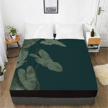 Lençol de cama com faixa elástica 3d, 1 peça, 160x200 150x200, personalizado, todos os tamanhos 2024 - compre barato