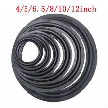 4/5/6.5/8/10/12" Elastic Rubber Ring Speaker Surround Repair Foam Woofer Edge 2024 - buy cheap
