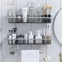 Punch-free Bathroom Shelf Shampoo Cosmetic Towel Storage Rack Organizer Bath Corner Holder Household Items Bathroom Accessories 2024 - buy cheap