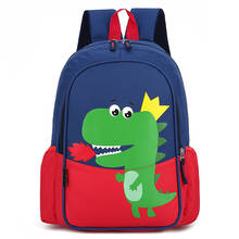 2020 New Cartoon Dinosaur Print Kindergarten Backpack Kids Toddler School Bags Durable Bookbag for Girls Boys Mochila Infantil 2024 - buy cheap