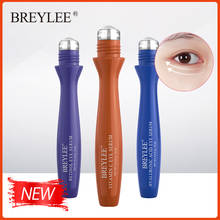 BREYLEE Eye Serum Eye Roller Massage Hyaluronic Acid Vitamin C Skin Care Eye Bags Cream Moisturizing Dark Circles 15ml 2024 - buy cheap