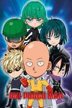 ONE PUNCH MAN Art Film Print Silk Poster Home Wall Decor 24x36inch 2024 - buy cheap