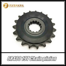 FOR YAMAHA SR400 SR 400 Motorcycle Accessories Front Tire Chain Pinion Gear 19T 2024 - buy cheap