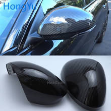 For Alfa Romeo Giulia 2015 - 2019 High quality carbon fiber side mirror housing mirror cover Rearview mirror accessories 2024 - buy cheap