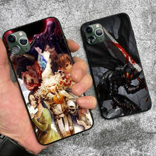 Berserk-funda de teléfono de silicona suave para iPhone, carcasa con diseño de Anime, Guts, Griffith, 6, 6s, 7, 8 Plus, X, XR, XS, 11 Pro Max 2024 - compra barato