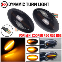 For Mini Cooper R50 R53 2002-2006 Dynamic LED Turn Signal Side Marker Light For Mini Cooper R52 2004-2008 LED Side Repeater Lamp 2024 - buy cheap