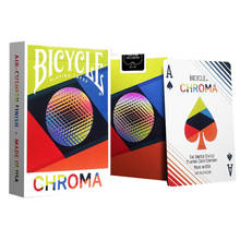 Bicycle Chroma Playing Cards USPCC Cardistry Deck Poker Size Magic Card Games Magic Props Magic Tricks for Magician 2024 - buy cheap