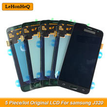 Pantalla LCD táctil para móvil, montaje de digitalizador para Samsung Galaxy J3 2016, J320, J320A, J320F, 5 unids/lote 2024 - compra barato