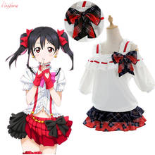 Love Live School Idol Project Yazawa Nico Tops vestido uniforme traje Anime disfraces de Cosplay conjunto completo 2024 - compra barato