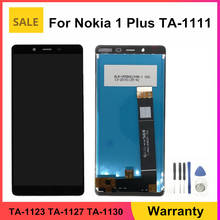 ЖК-дисплей для Nokia 1 Plus TA-1111 TA-1123 TA-1127 TA-1130 ЖК-дисплей сенсорный экран дигитайзер сборка для Nokia 1 Plus 2024 - купить недорого