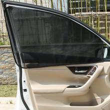 Protetor solar para janela lateral de carro magnético, tecido para proteção contra o sol e raios uv 2024 - compre barato