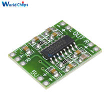 Mini placa amplificadora digital, módulo de amplificação de som estéreo classe d pam8403, 10 drive 2.5-5v com usb 2.5 para 5v 2024 - compre barato