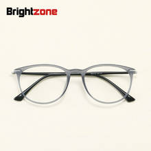 Gafas ópticas para hombres y mujeres, lentes ópticas Estilo Vintage coreano Ultem ovalado redondo para miopía, montura de gafas 2024 - compra barato