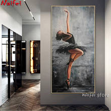 5D Diamond Painting Full Square/Round Beautiful Ballerina Portrait Diamond Embroidery Wall Mosaic Diamond Art Living Room Decor 2024 - buy cheap