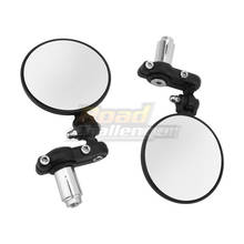 Motorcycle Rearview mirrors universal motor Aluminum alloy Handlebar End Mirrors For Yamaha Suzuki Kawasaki Honda 2024 - buy cheap