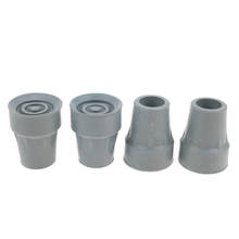 Rubber Cane & Walker Tips - Pack of 4 - Anti Skid Chair Leg Tips Caps, Trekking Pole Tips Protectors 2024 - buy cheap