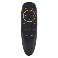 Voice Remote G10 Air Remote Control 2.4G Wireless IR Learning Voice Control for Smart TV PC, 14.3cmx4.5cmx2.9cm, Black 2024 - compra barato
