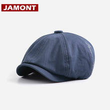 [JAMONT] 2020 Fashion Beret Hat Retro Newsboy Cap Cotton Visor Unisex Octagonal Hats Wholesale Casquette Gorras 2024 - buy cheap