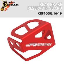 Cubierta protectora de depósito de freno trasero para motocicleta, accesorio de aluminio CNC, para Honda CRF1000L CRF 1000L 1000 L 2016 2017 2024 - compra barato