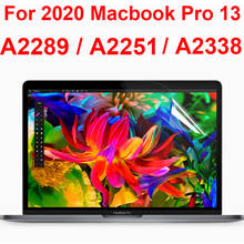 Защитная пленка для 2020 Macbook Pro 13 A2289 A2251 A2338, глянцевая прозрачная пленка 2024 - купить недорого