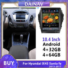 Radio con GPS para coche, reproductor de DVD con Android, 12,1 pulgadas, Audio estéreo, para Hyundai IX45, Santa fe, 2013, 2014, 2015, 2016, 2017 2024 - compra barato