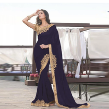 Charming vestidos de noite sereia azul escuro em dubai feminino um ombro do marrocos vestidos de baile islâmicos bordados 2024 - compre barato