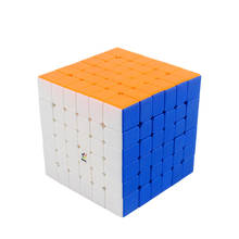 Yuxin-cubo mágico de 6x6x6 M, juguete de velocidad de juego profesional, versión magnética de 6 capas, rompecabezas educativo 2024 - compra barato