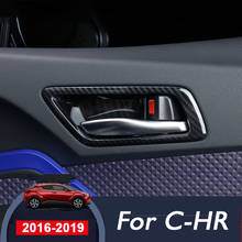 For Toyota C-HR CHR 2017 2018 2019 car Interior Door Handle Bowl Cover Trim Catch Frame Bezel Molding Garnish Surround Matte 2024 - buy cheap