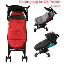 warmer seat cushion for GB Pockit stroller sleeping bag for Goodbaby Pockit+ stroller pushchair accessories windproof sleepsacks 2024 - compre barato