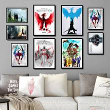 Perfect JL Dragon Age 3 Inquisition Game Art Poster  Wall Picture Posters Home Decor wall stickers 2024 - buy cheap