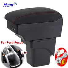 For Ford Focus 2 armrest box For Ford Focus 2 mk2 Car Armrest box car accessories nterior Retrofit parts Center Storage box USB 2024 - buy cheap