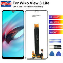 Para wiko vista 3 lite display lcd + tela de toque digitador substituição para wiko view3 lite telefone lcd tela frontal + ferramentas filme 2024 - compre barato