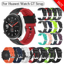 Correa de silicona deportiva de 22mm para Huawei Watch GT 2, pulsera de 46mm para Samsung Galaxy Watch 46mm Gear S3 Huami GTR 47mm 2024 - compra barato